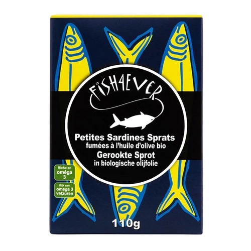 Petites Sardines Fumées à l’Huile d’Olive Bio