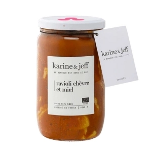 Ravioli chèvre & miel bio – Karine & Jeff