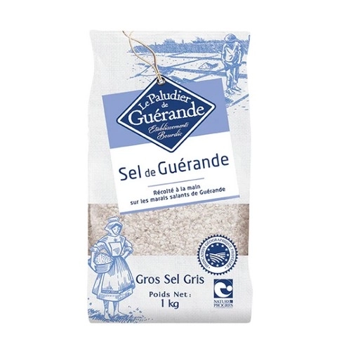 Gros sel de Guérande 1kg – Récolté à la main