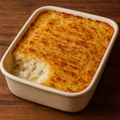 Parmentier de brandade de morue